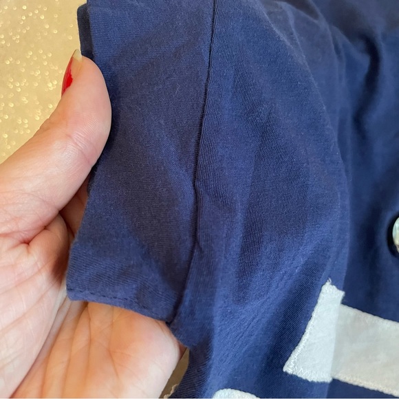 Phillip Lim 3.1 Boxy Cropped Striped Embellished Abstract Cotton T Shirt ✨ - Picture 10 of 10